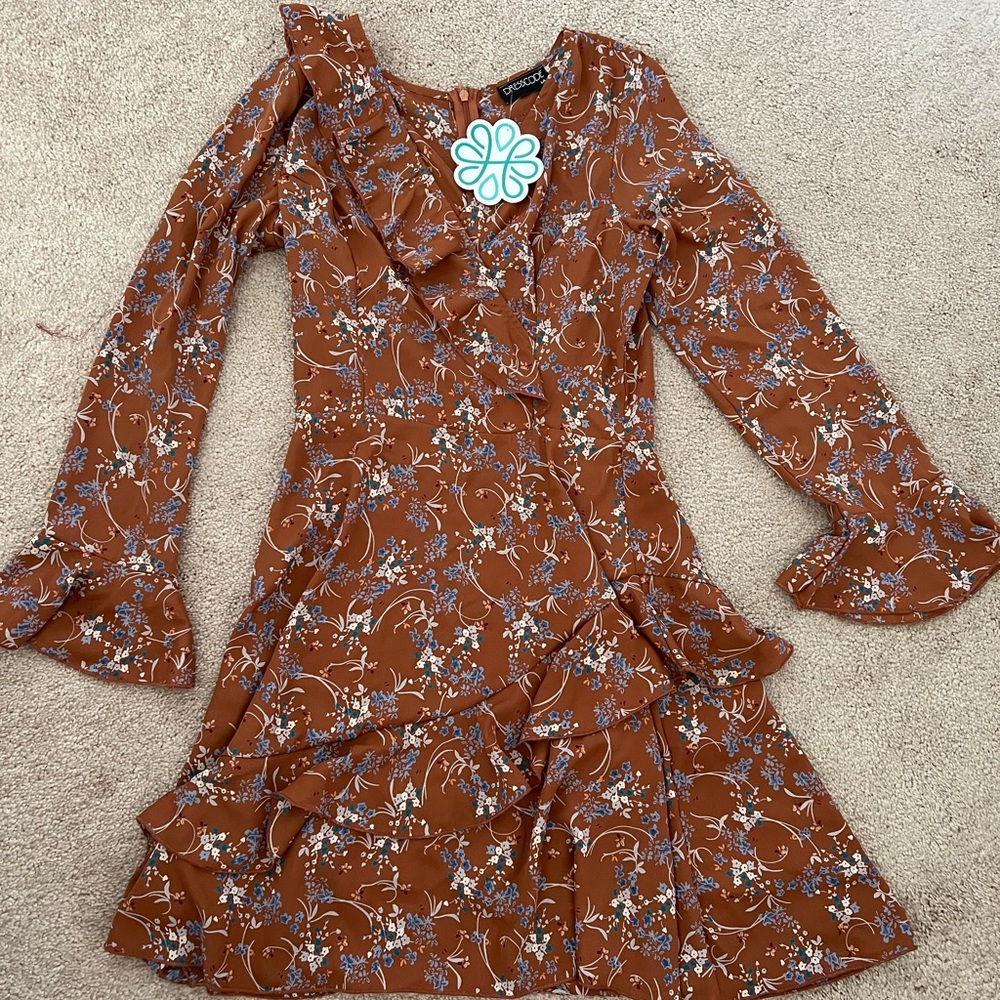 Fall Dress, medium, brand is Dresscode LA, ordered from Nanamacs - Picture 3 of 5